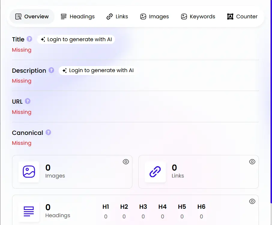 onpage seo ai chrome extension