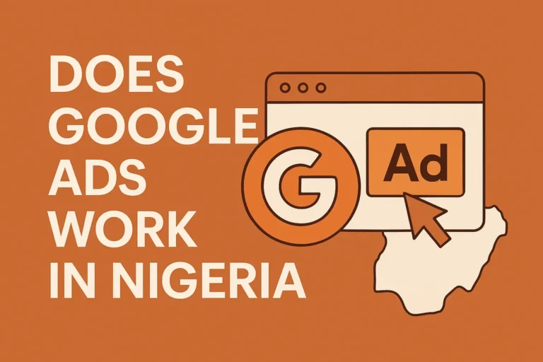 illustration asking does Google Ads work in Nigeria
